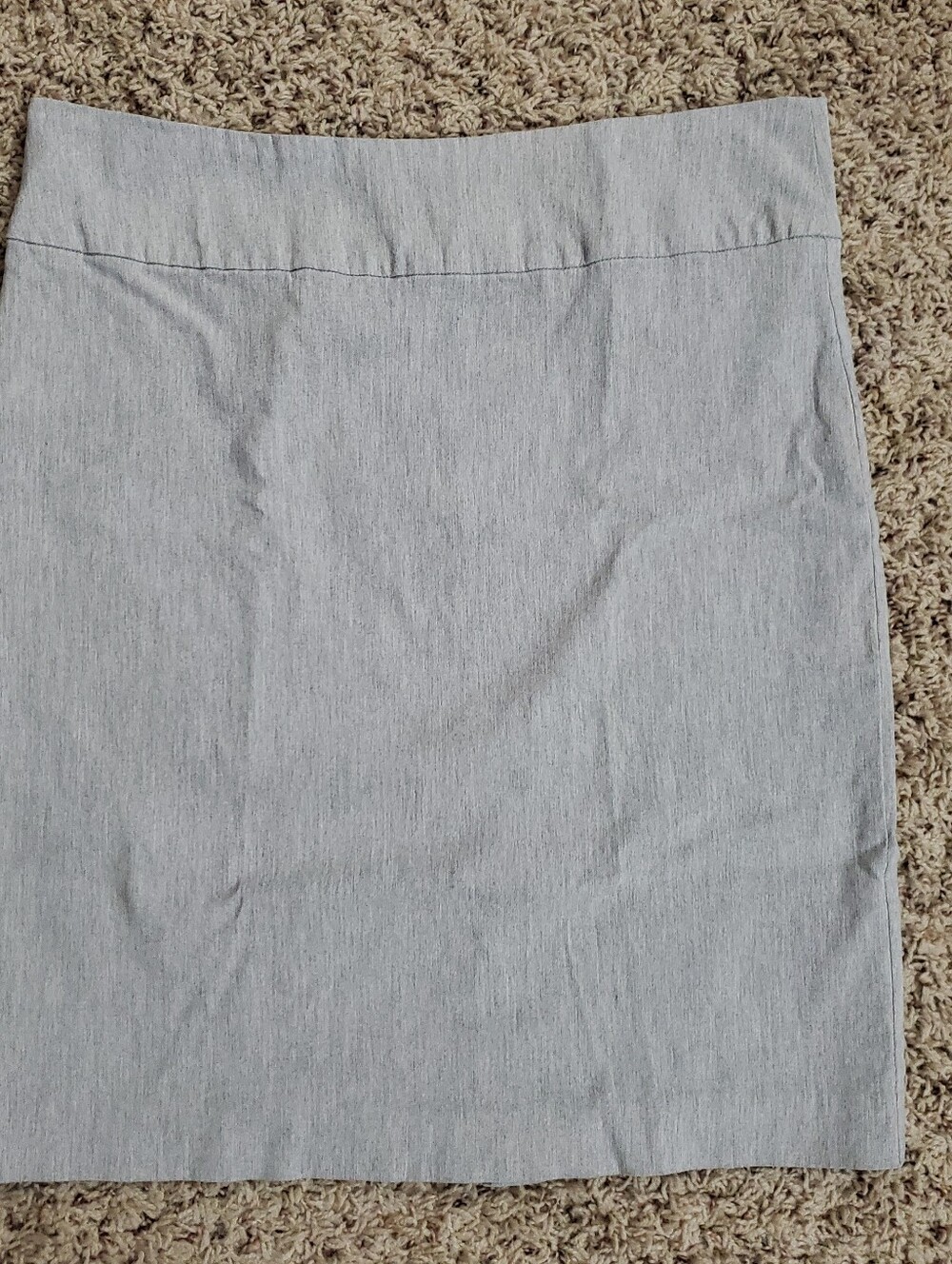 Classic Light Gray Women's Pencil Skirt